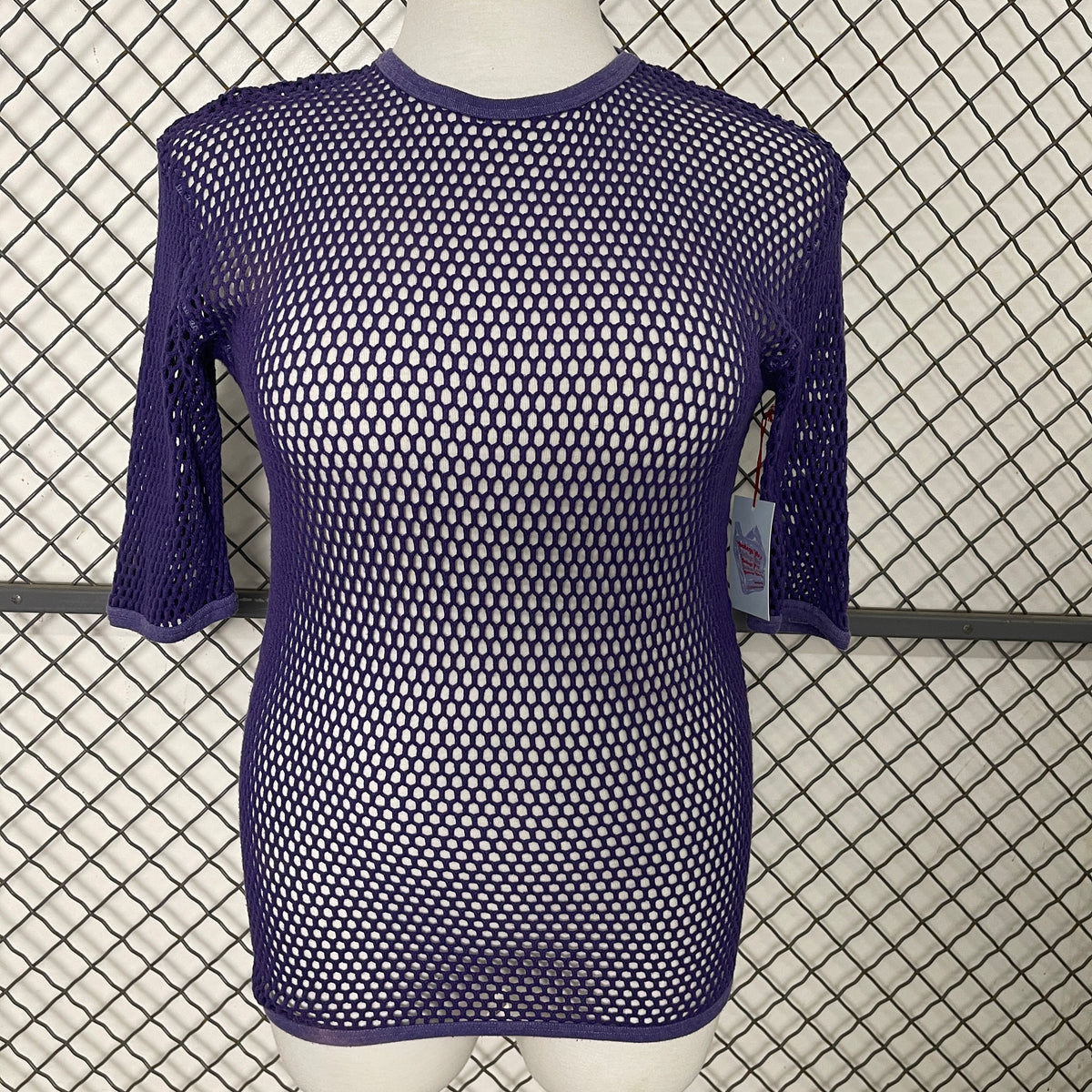 〈6  roku〉BIG MESH TUNIC Underwraps-Womens-Awesome-80-s