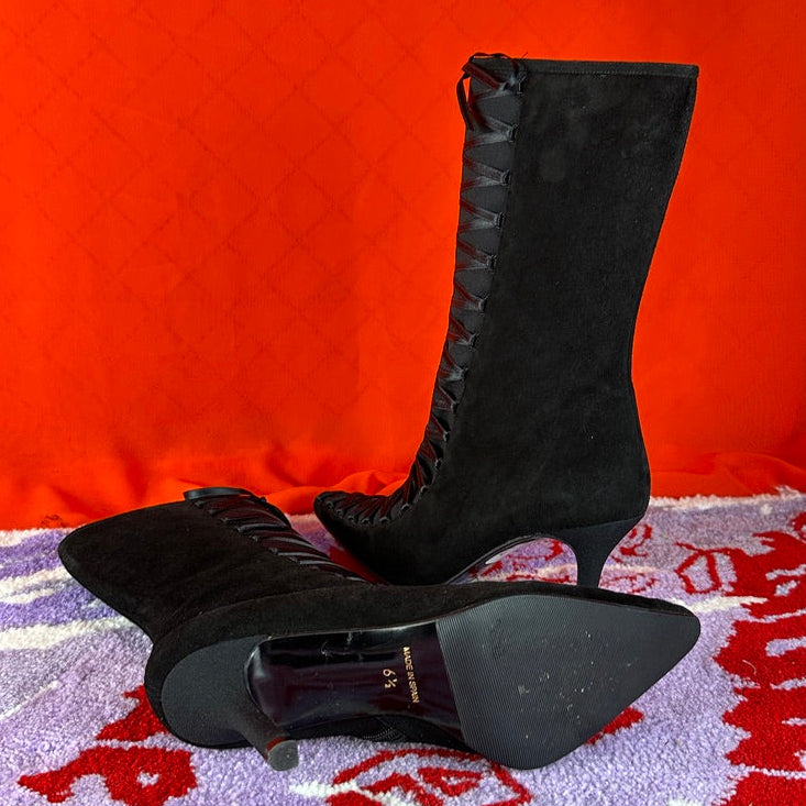 Beverly Feldman Lace-up Boot