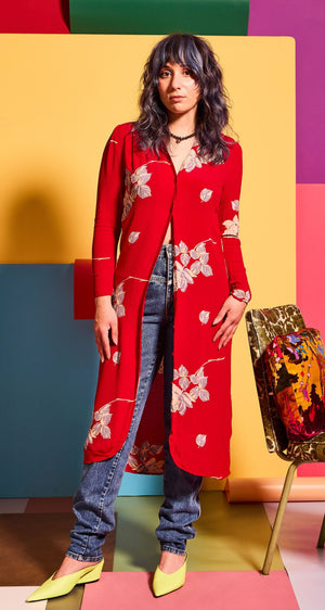 Blue Rose Duster