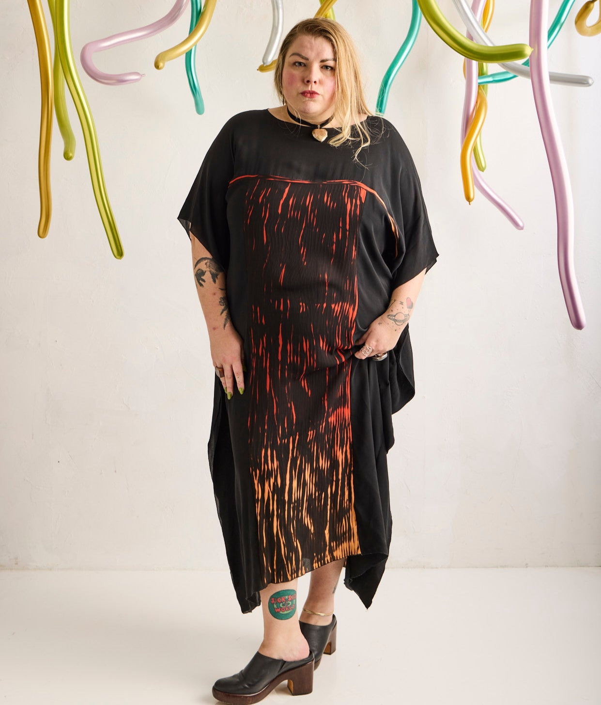 Silk Fire Kaftan