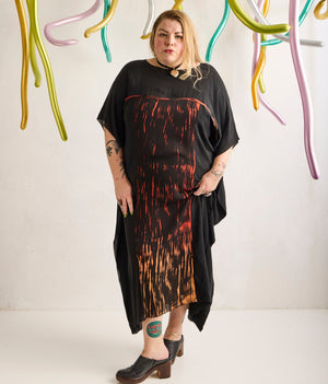 Silk Fire Kaftan