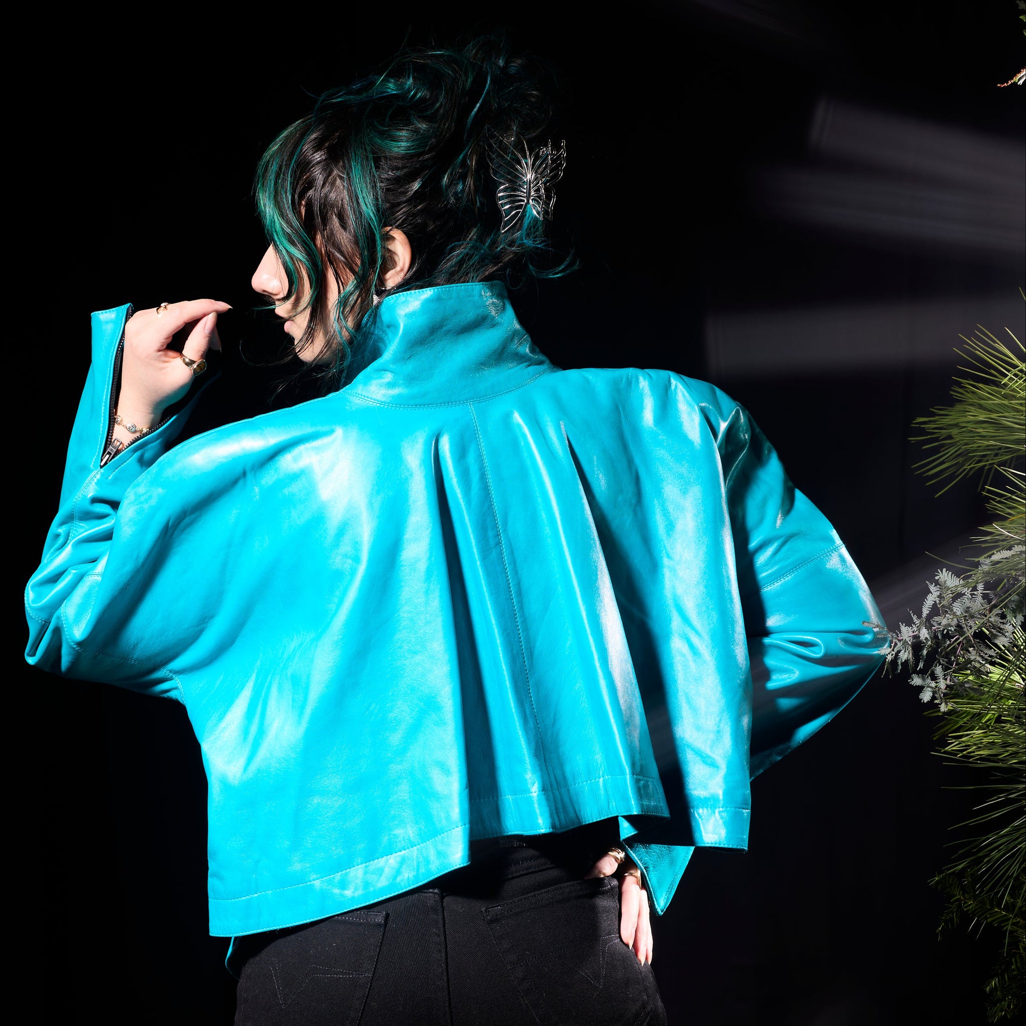 Marc Laurent Turquoise Jacket