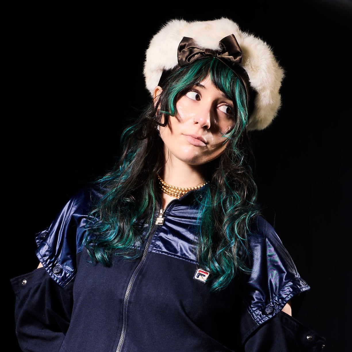 1950's Satin Bow Beret