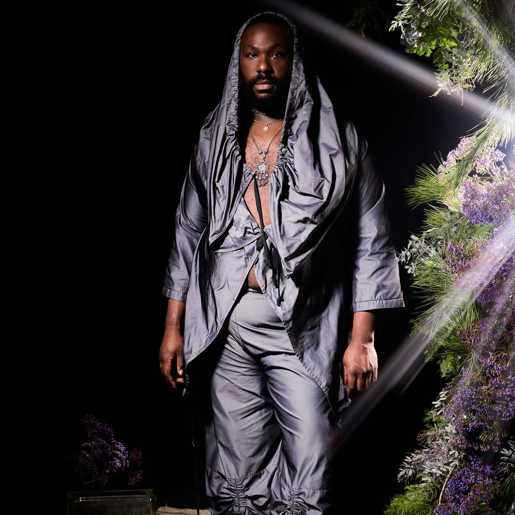 Gunmetal Asymmetrical Set