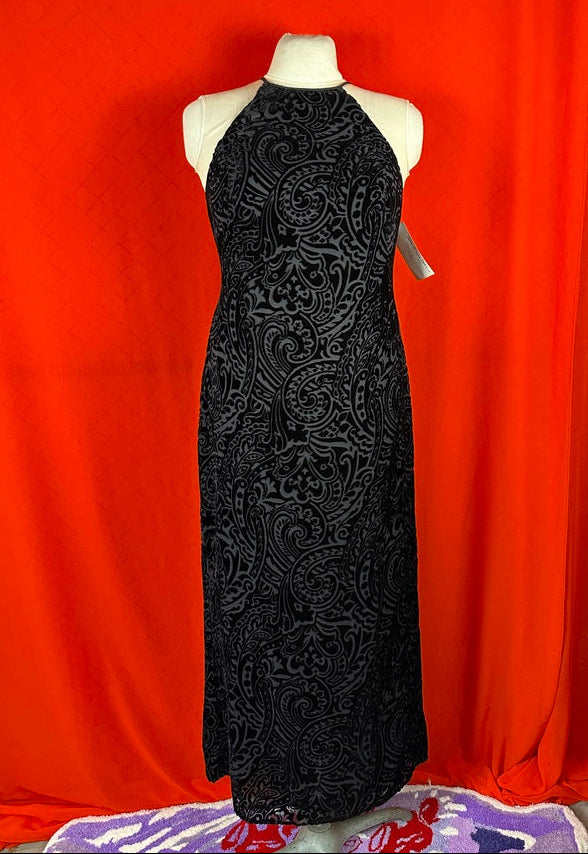 Georgiou Devore Velvet Gown