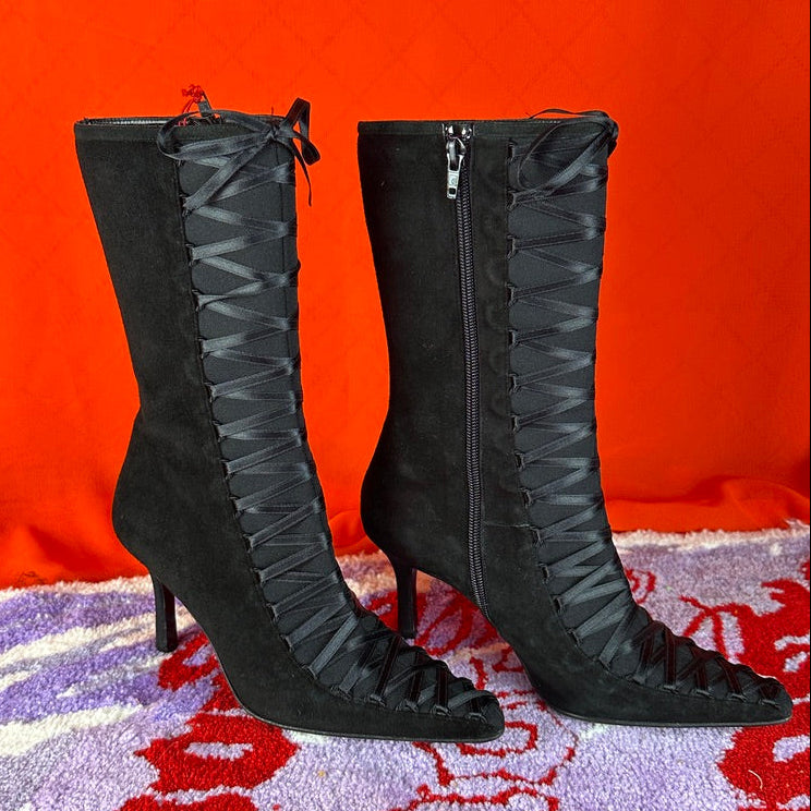 Beverly Feldman Lace-up Boot