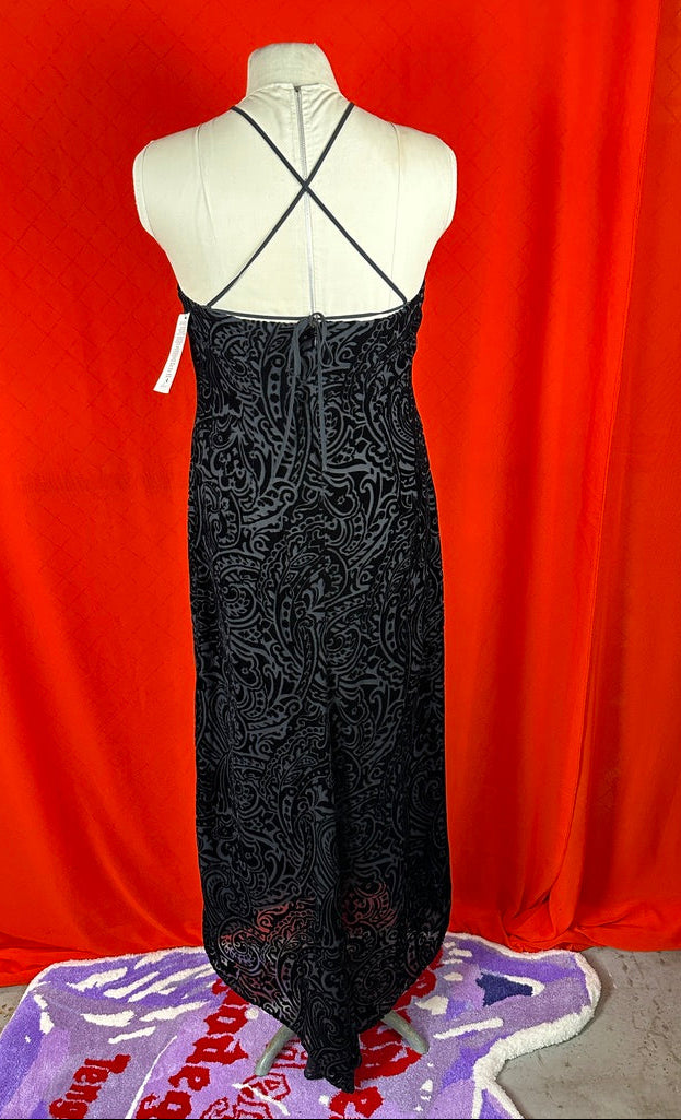 Georgiou Devore Velvet Gown