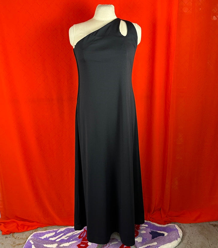 1970's Leslie Fay Cutout Dress