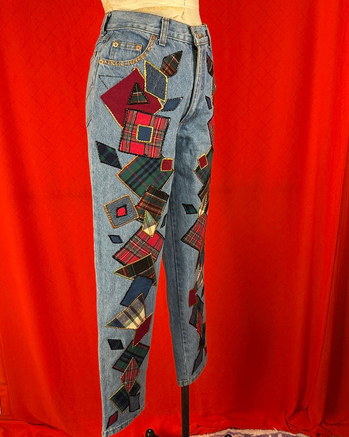 1980's Patchwork Jean