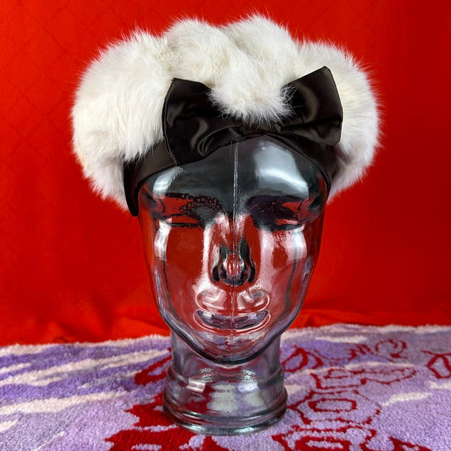 1950's Satin Bow Beret