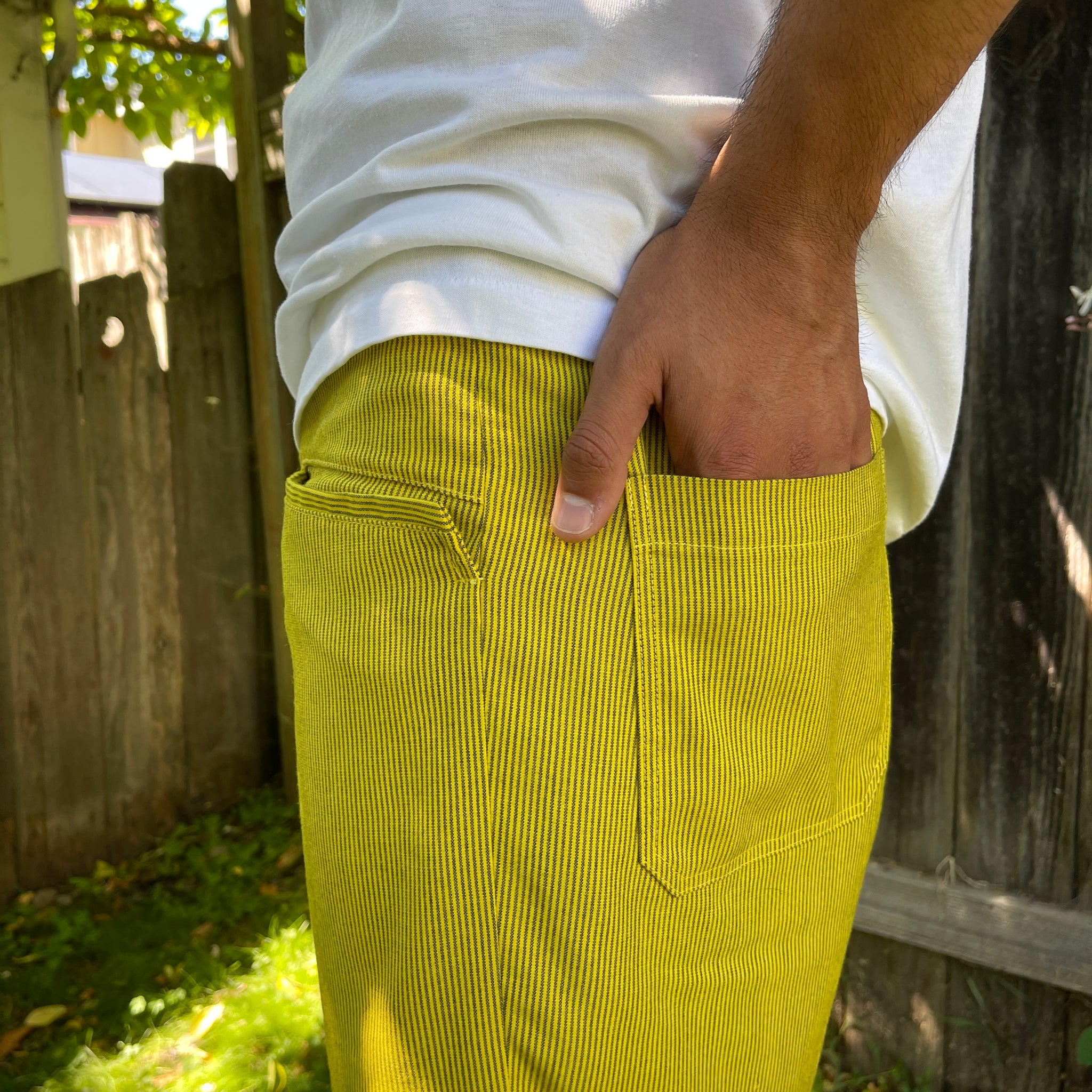 1970's Ticking Stripe Short