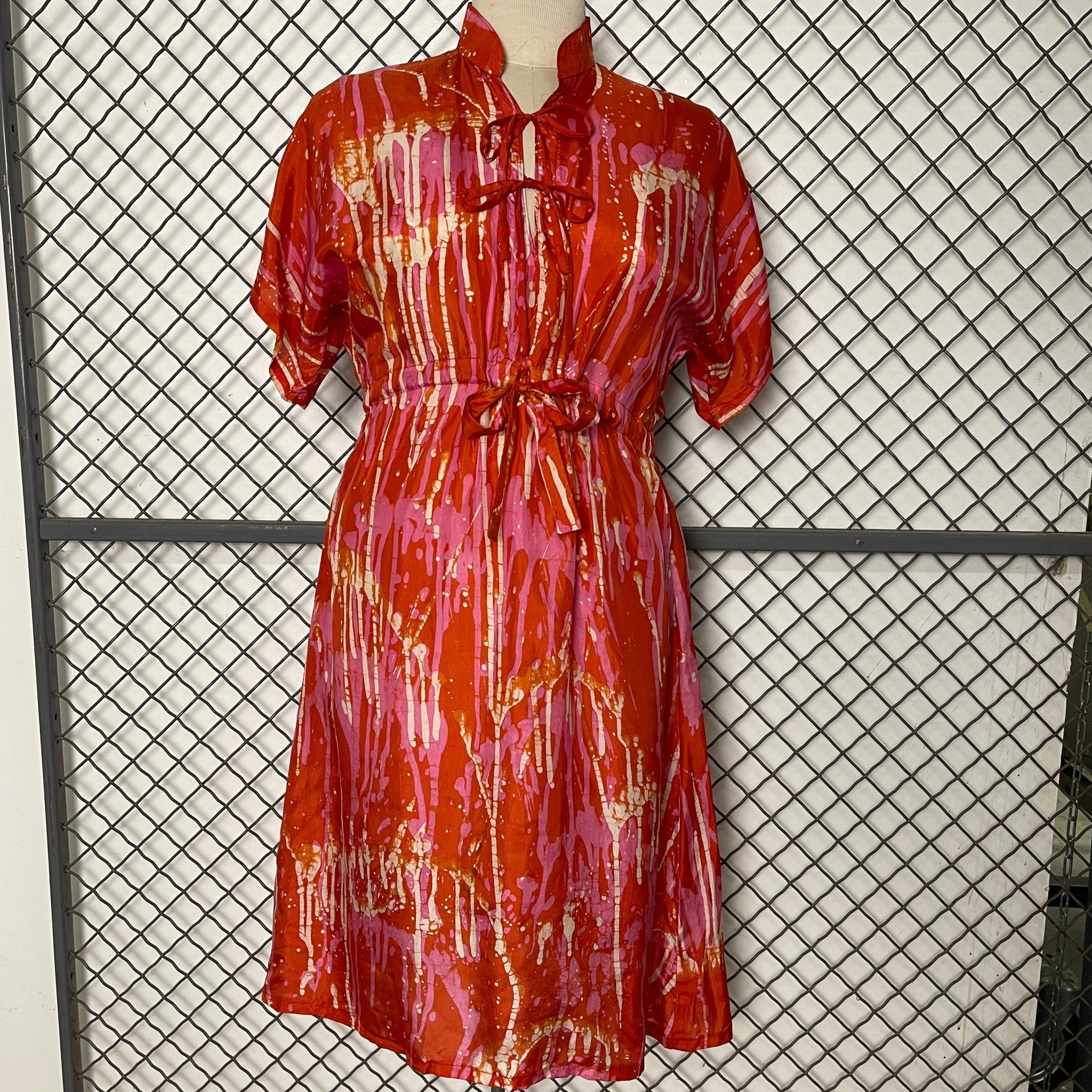 Batik Silk Dress