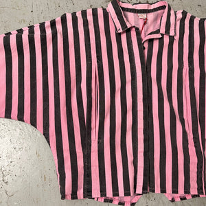 1980's Candy Striper Button Up