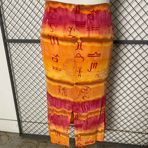 Zodiac Sunset Skirt