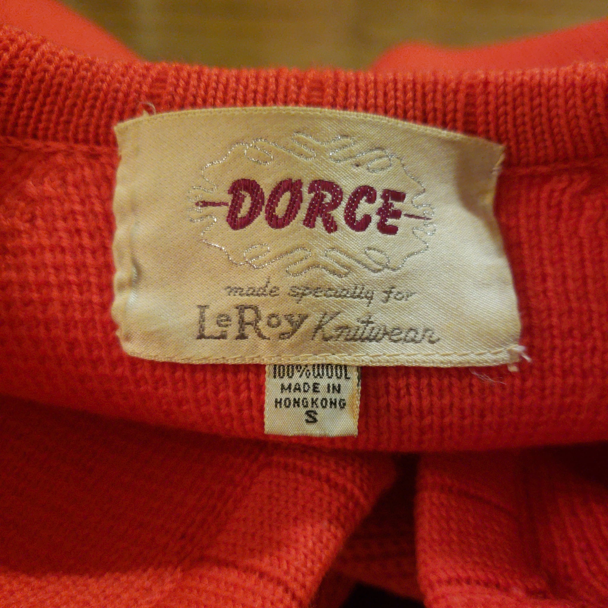 Dorce 70s wool cardigan