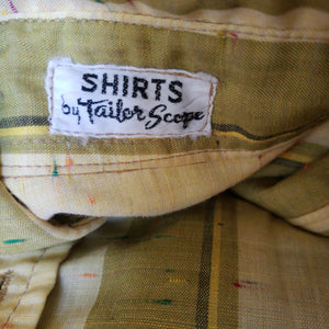 Striped 1940s button up