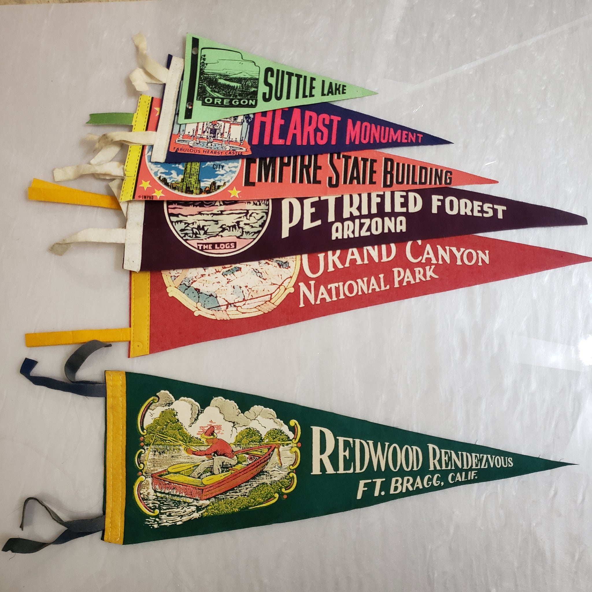 Fort Bragg pennant on
