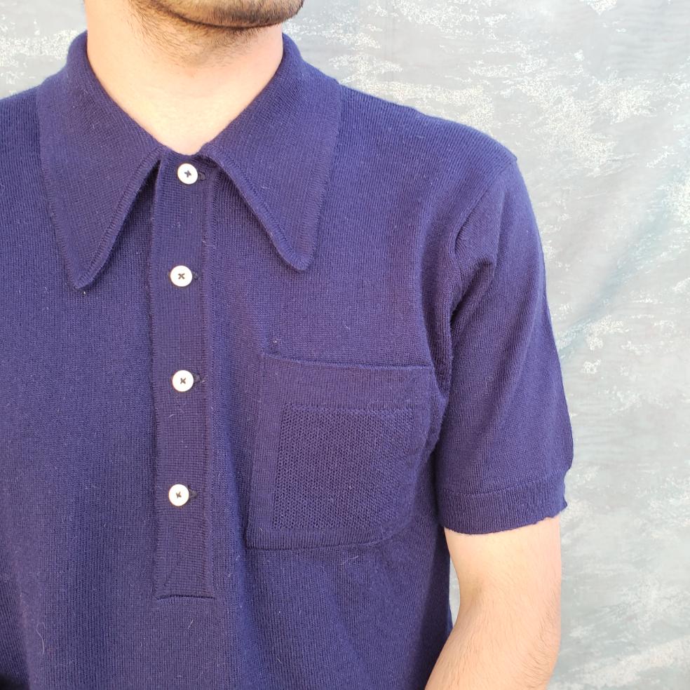 Knit polo