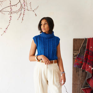 Woven Turtleneck