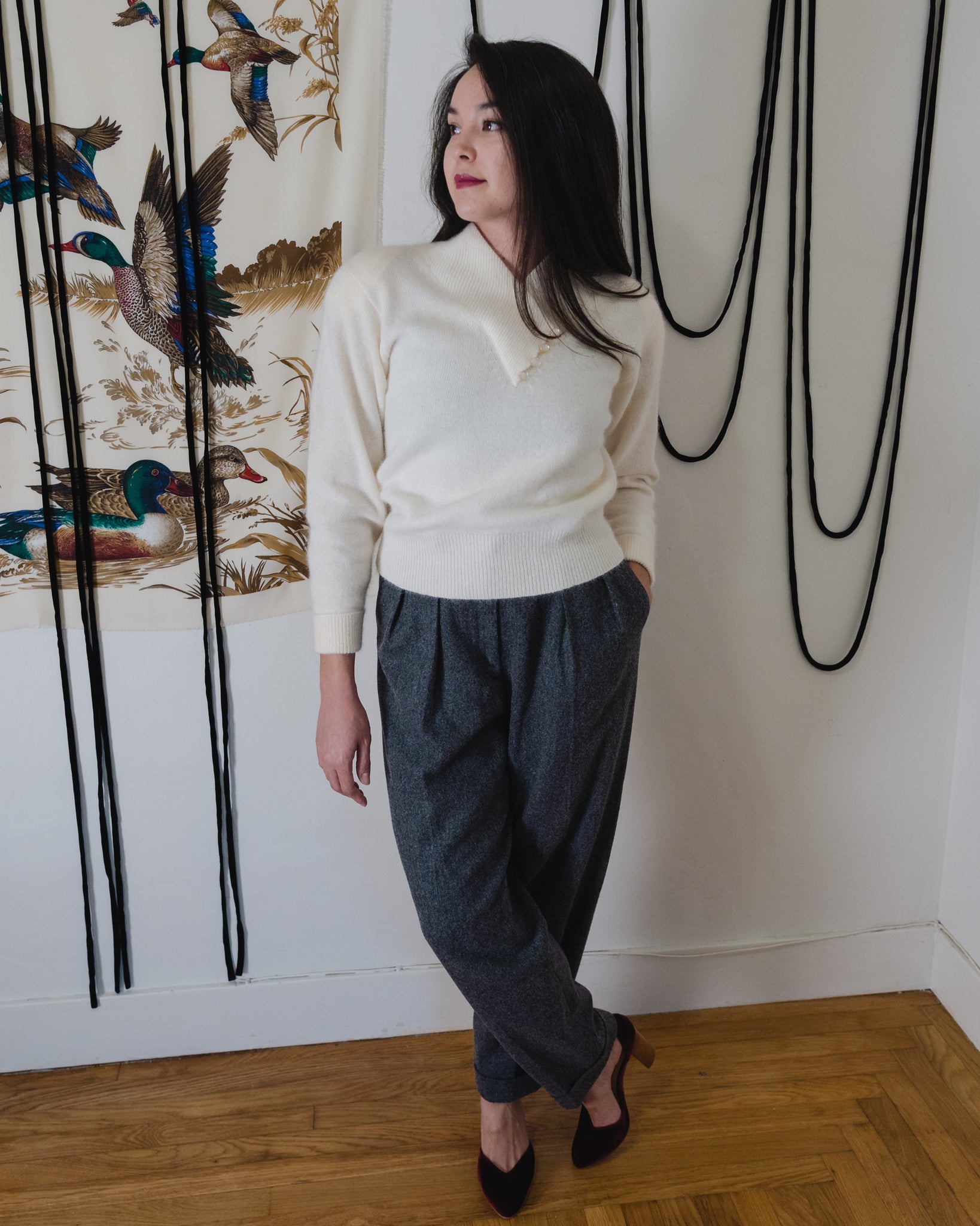 Wool + Angora Sweater