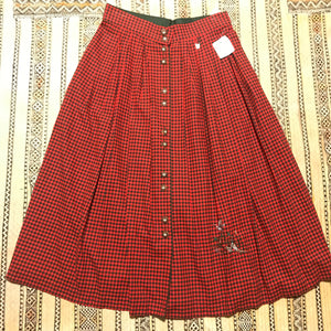 Hammerschmid Flannel Skirt
