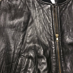 90's Cropped Leather Jacket